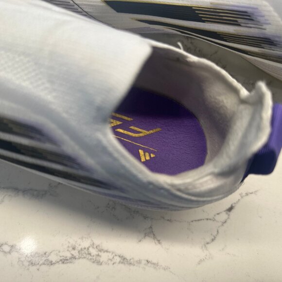 Adidas F50 ELITE LACELESS FIRM GROUND CLEATS KIDS SIZE 4 - Picture 7 of 8